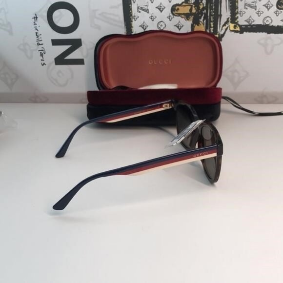 Authentic Gucci GG0848SK 003 Sunglasses Havana Tortoise Brown – New - Picture 9 of 12